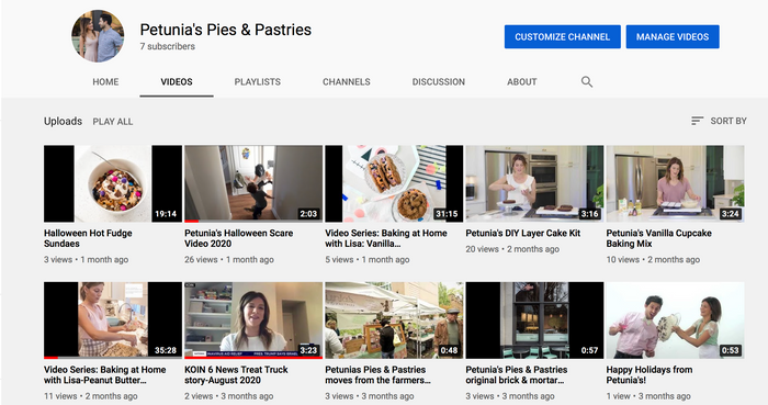 Petunia's on YouTube!