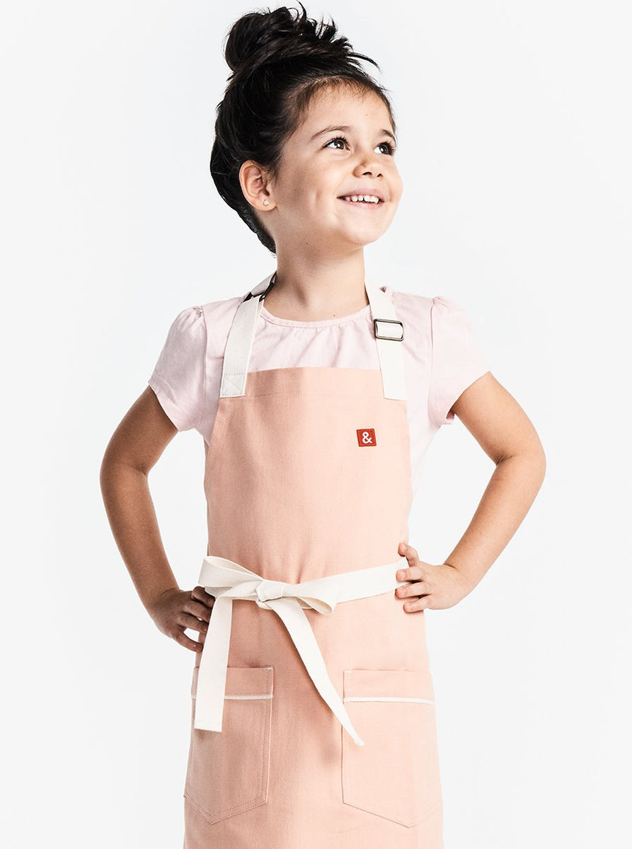  RosieLily Kids Aprons Kids Cooking Apron Girls Apron Toddler  Apron for Girls Cooking Baking Painting Chef Aprons for Kids 3-5 Little  Girls Children Youth Apron Black Cute Donuts: Home & Kitchen
